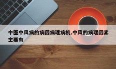 中医中风病的病因病理病机,中风的病理因素主要有