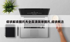 症状解读图片大全高清简单图片,症状概念