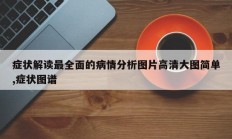 症状解读最全面的病情分析图片高清大图简单,症状图谱